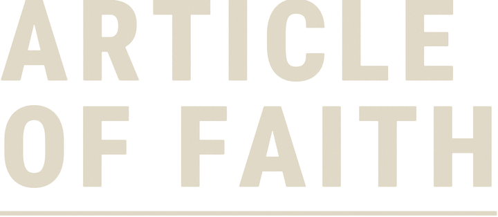 Article of Faith
